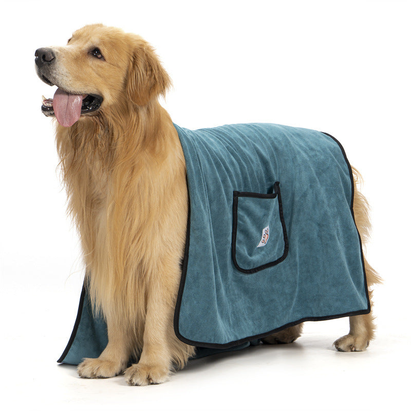 Super Absorbent Quick-Drying Dog Bath Towel