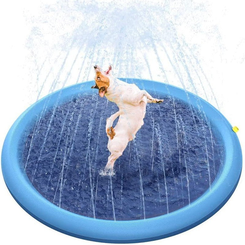 Outdoor Children'S Water Spray Pet Mat Letter Pvc