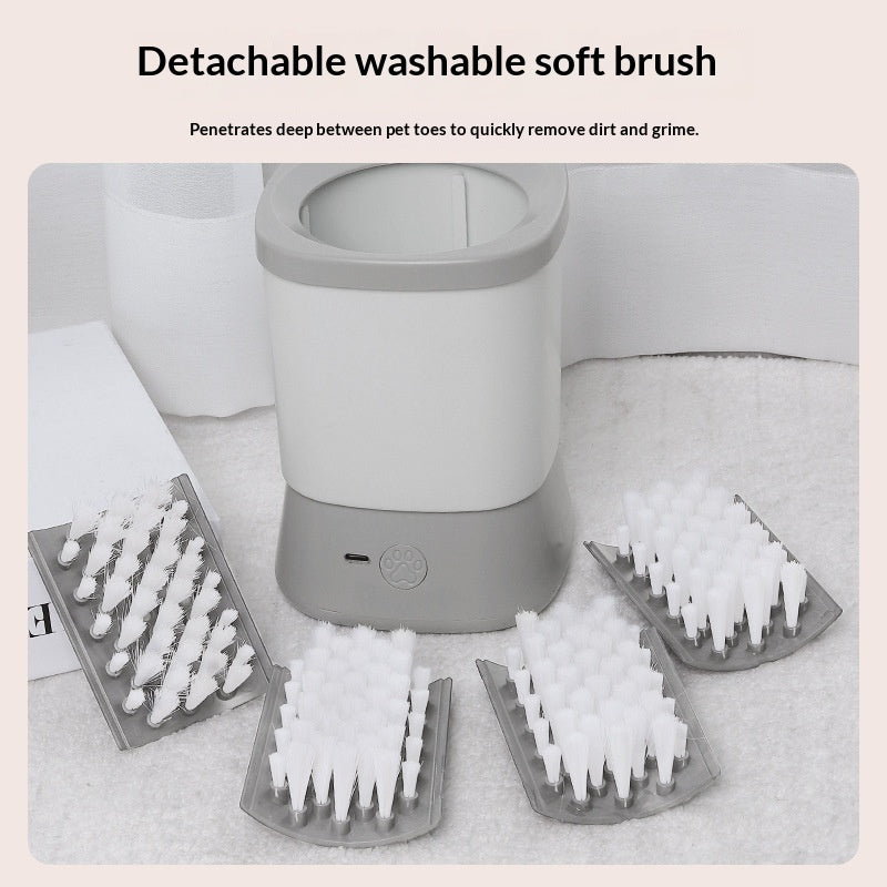Rechargeable Electric Pet Foot Bath Cup