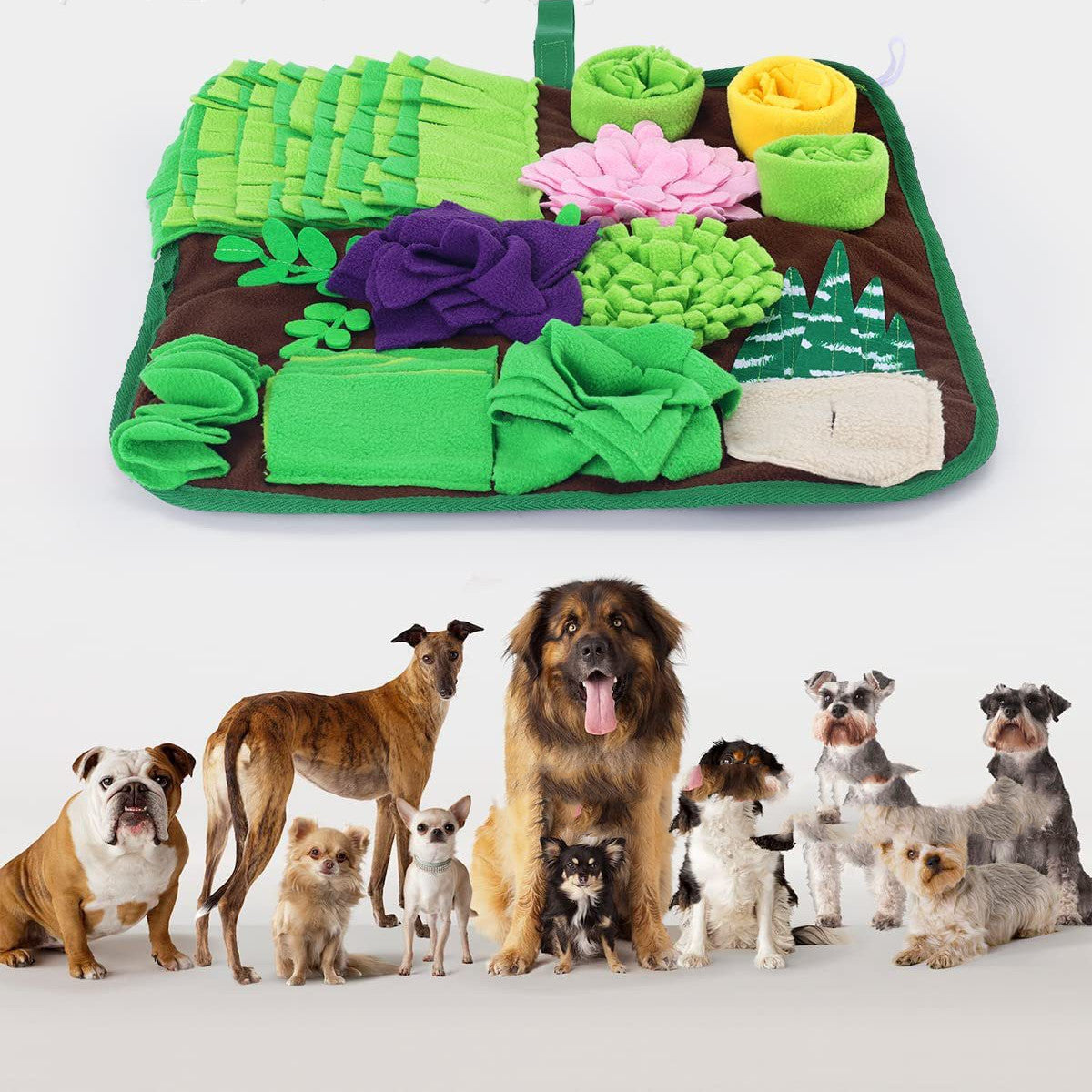 Pet Sniffing Pad Feeding Pad Anti-Choke Training Sniffing Pad