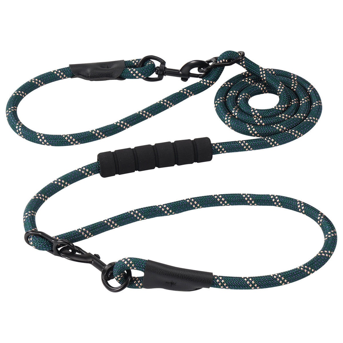 Cross-Border Dog Leashone-To-Two P-Style Double Lead