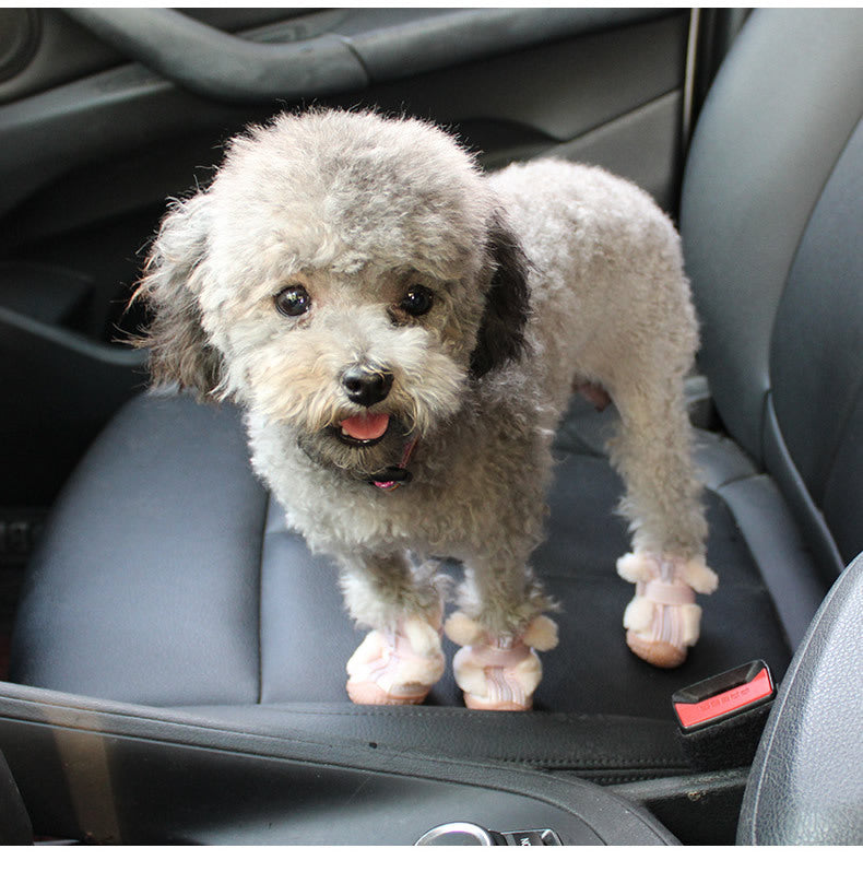 Cute Anti-Slip Winter Booties For Small Dogs