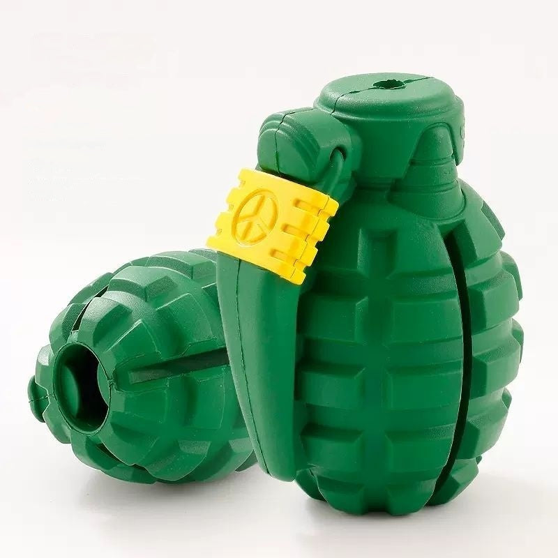 Dog Toy Food Leakage, Bite-Resistant, Non-Rotten, Molar Teeth Cleaning, Pet Self-Hi Relieving Stuffy