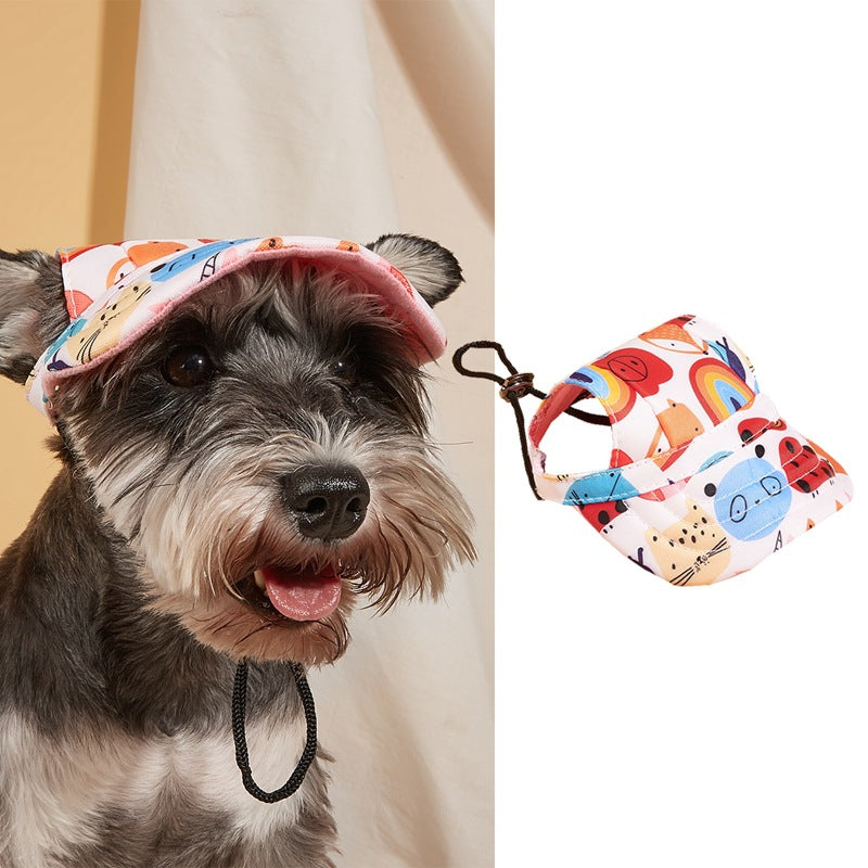 Sporty Dog Baseball Cap Sunshade