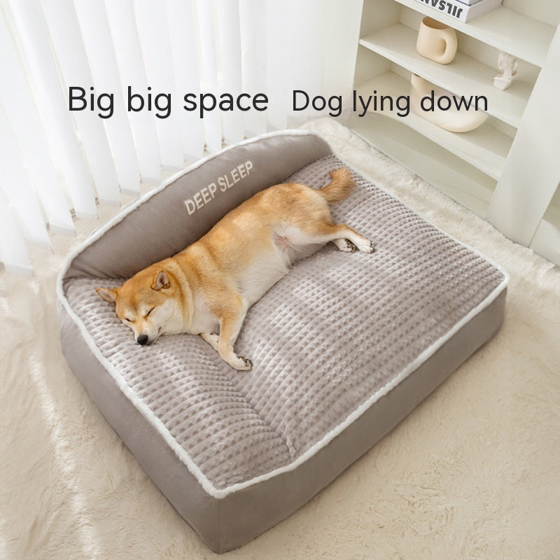 Waterproof Removable And Washable Non-Stick Fur Small And Medium-Sized Dogs Kennel