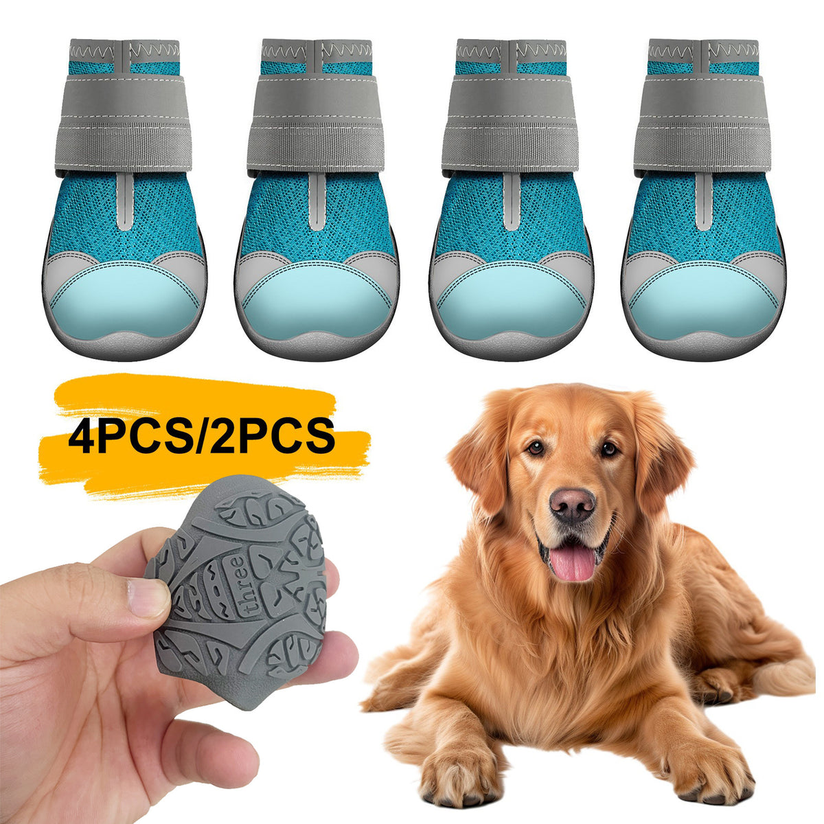Breathable Mesh Pet Shoes