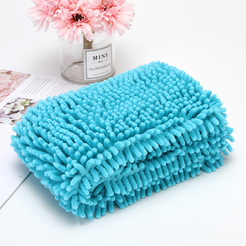 Chenille Quick-Drying Absorbent Dog Towel