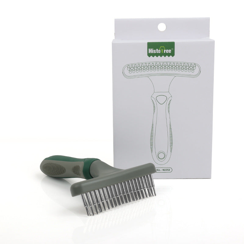 Double Row Pet Grooming Comb
