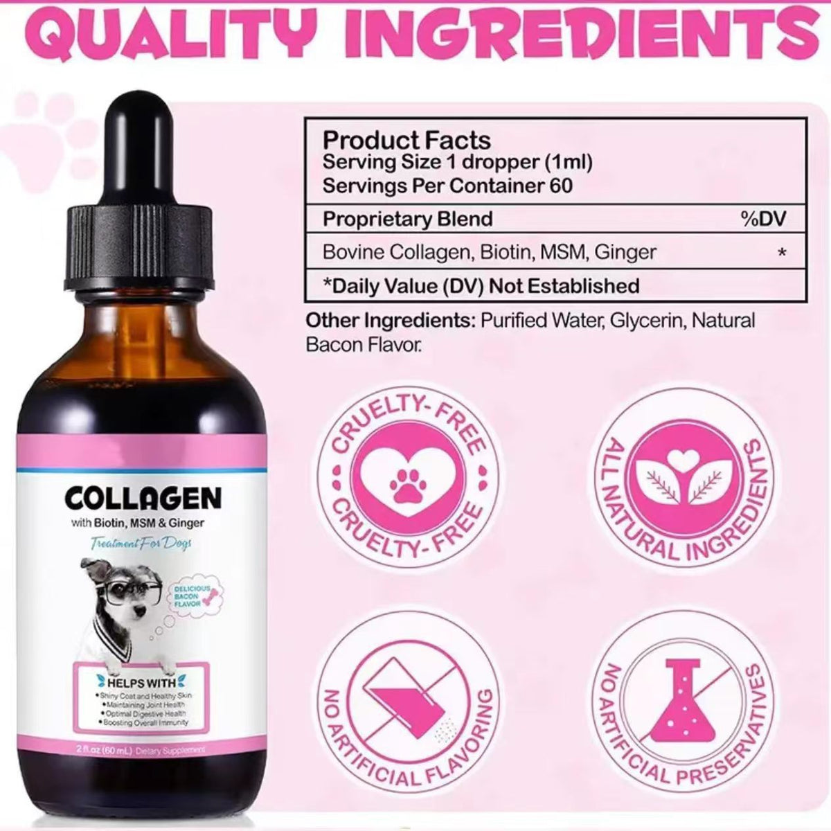 Pet Collagen Liquid Drops