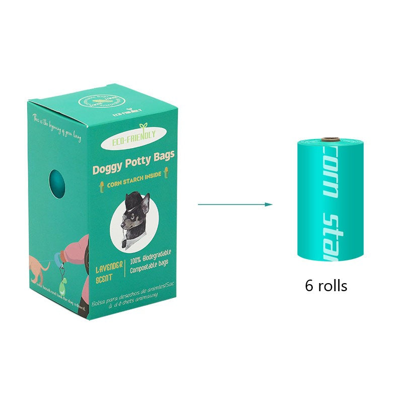 Corn Starch Pla Fully Degradable Litter Bag