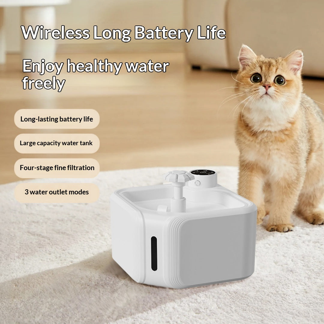 Automatic Circulating Filtered Pet Fountain