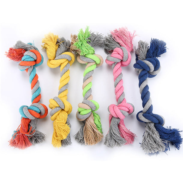 Bite-Resistant Cotton Rope Puppy Toy