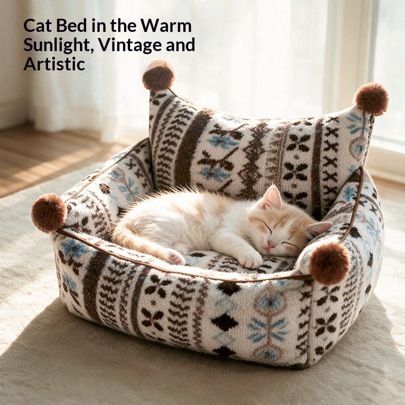 Warm Sofa Pet Bed
