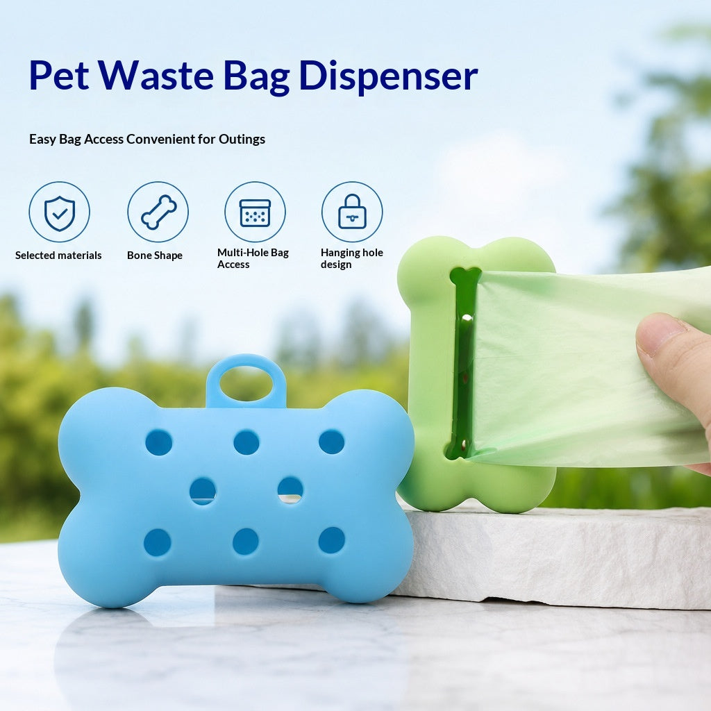 Pet Silicone Storage Dispenser