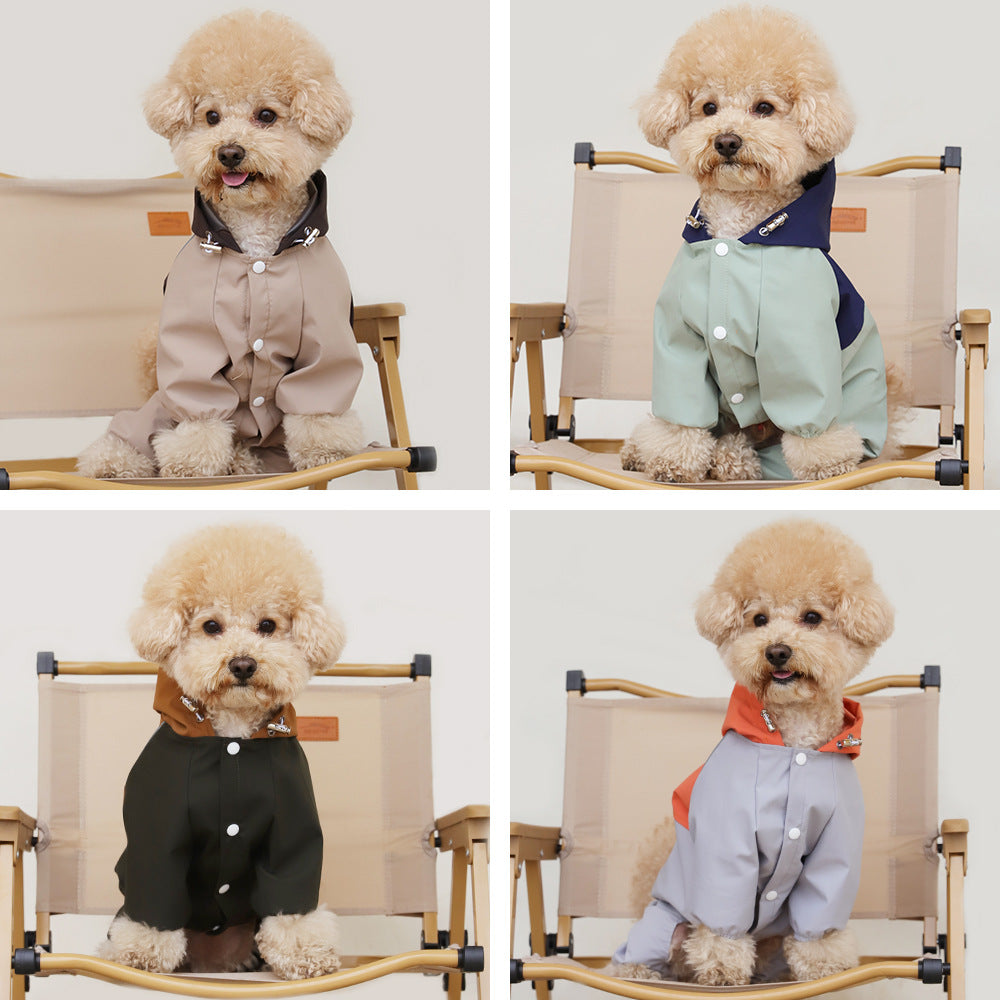 Waterproof Small and Medium Dog Shell Jacket