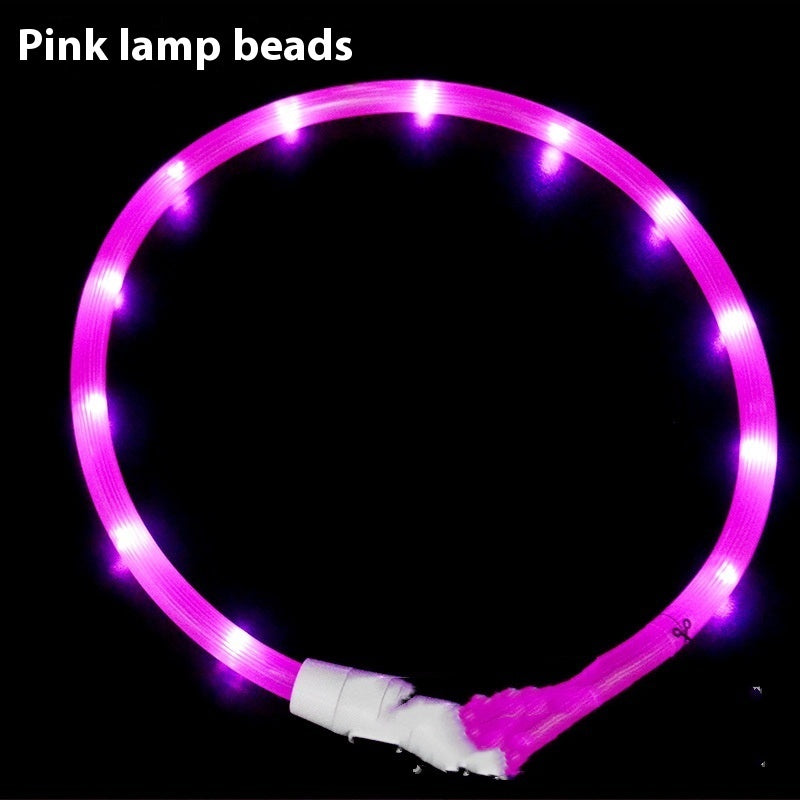 Glowing Pet Collar Usb Charging Led