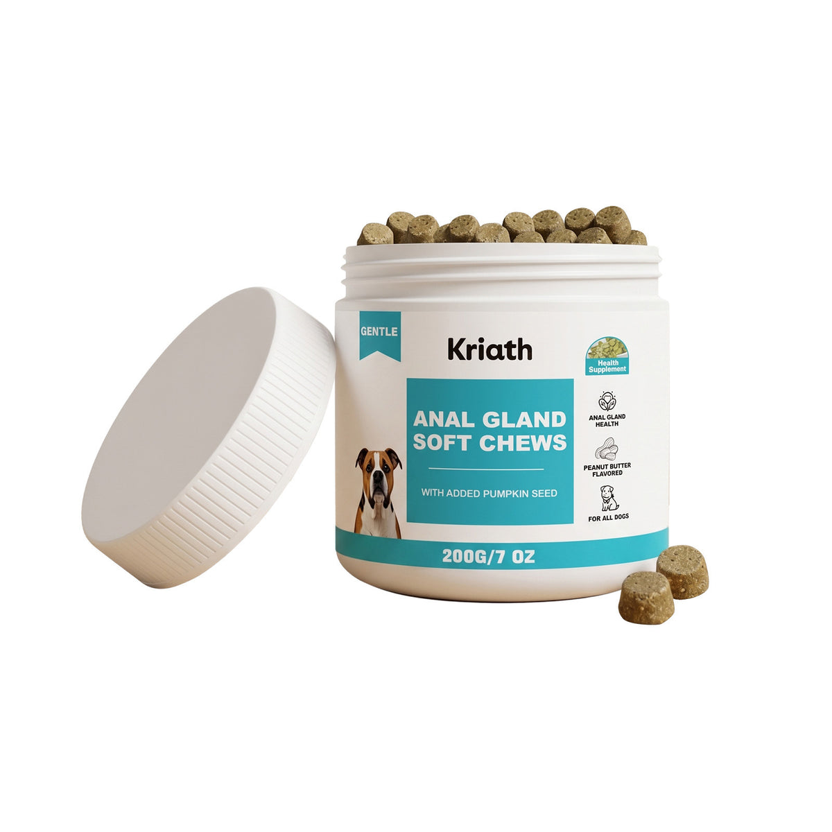 Soft Chewable Dog Care Tablets With Mild Ingredients