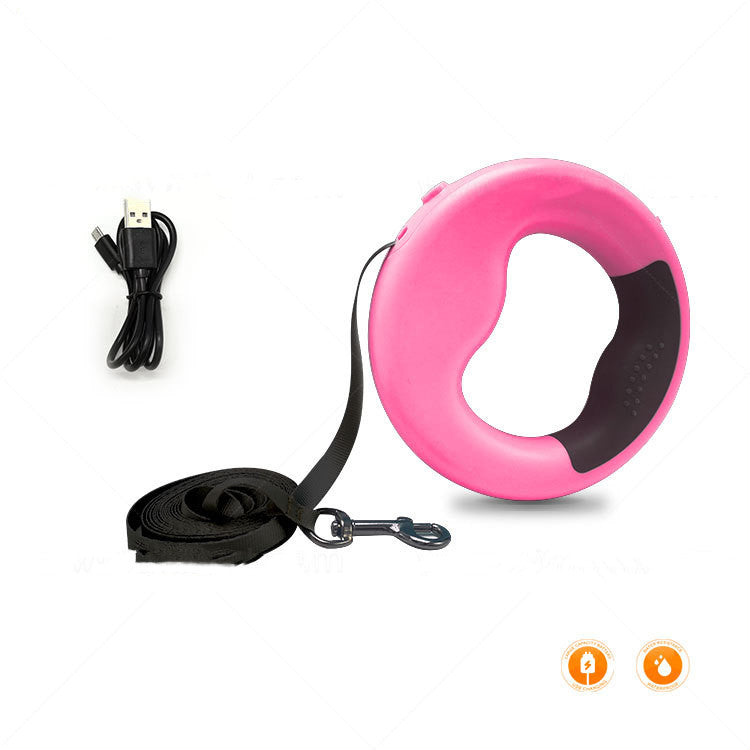 LED Automatic Retractable Dog Leash