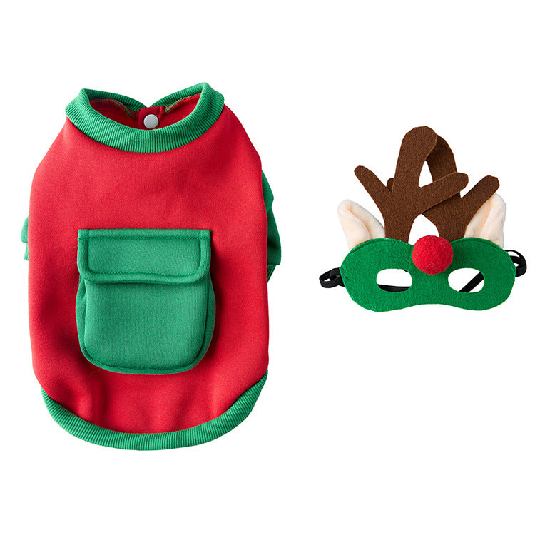 Halloween Christmas Dog Costume