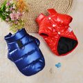 Two-Legged Clothes With Down Cotton Warm Vest For Pet Dogs