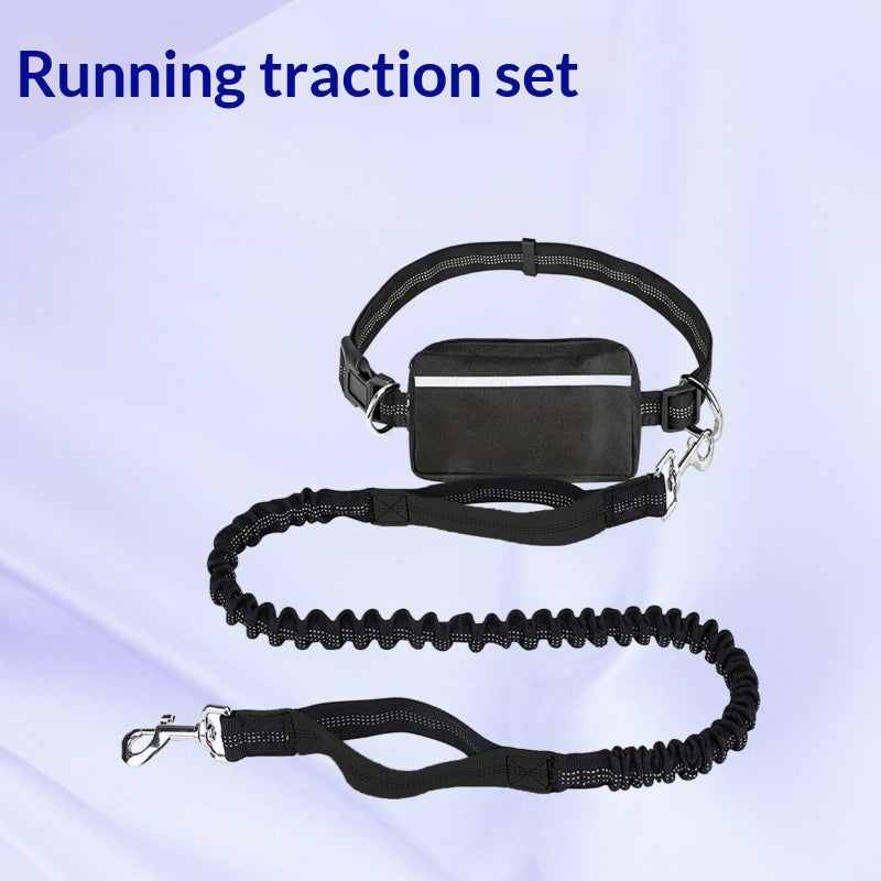 Nylon Waist Bag and Running Leash