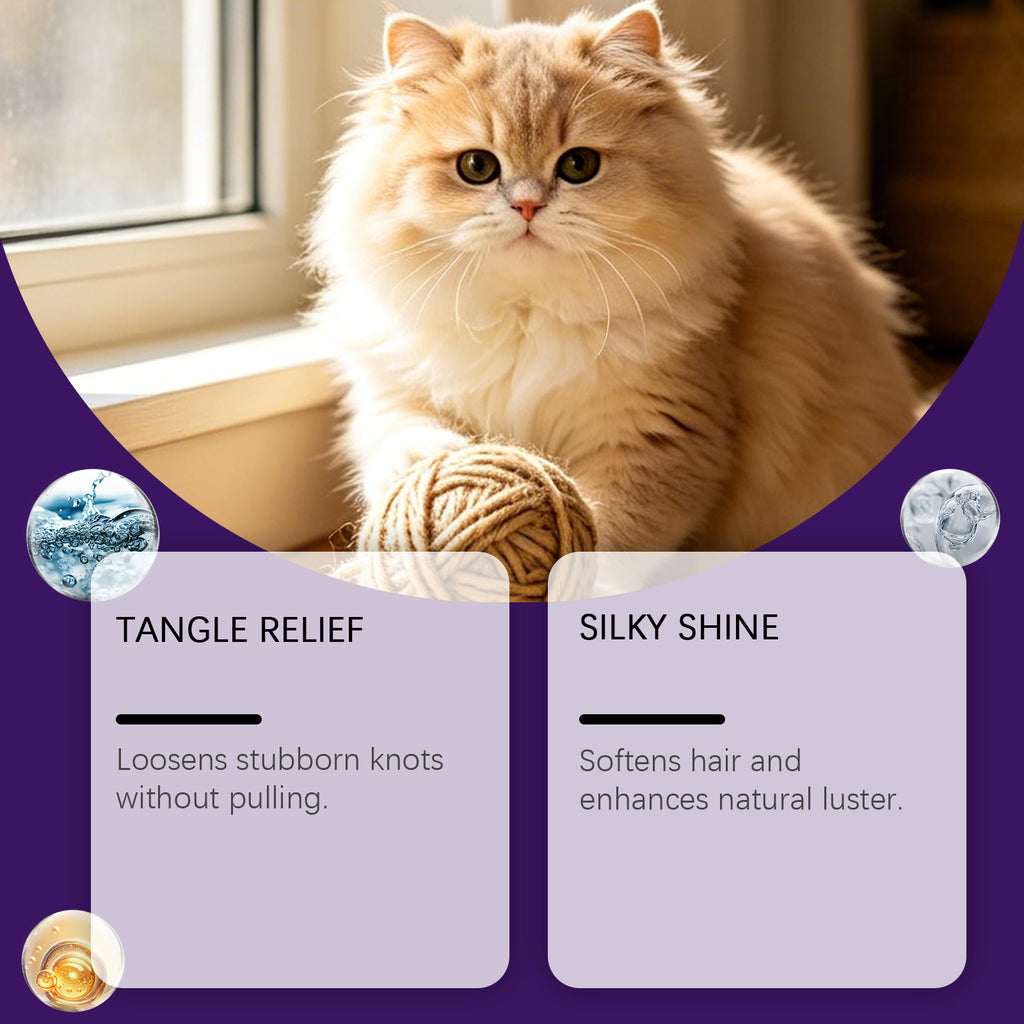 Yegbong Pet Hair Care Essence Cleans Pet Hair Odors And Leaves It Smooth, Light, And Fluffy