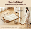 Soft Machine Washable Lambskin Dog Cushion