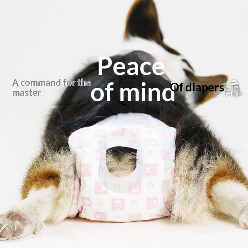 Thickened Absorbent Dog Diaper Pants