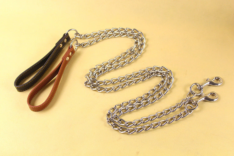 Dog Leash with Anti-Bite Chain