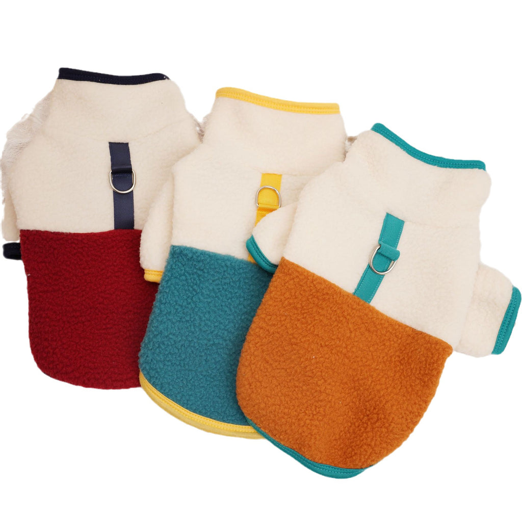 Autumn Winter Berber Fleece Pet Sweatshirt