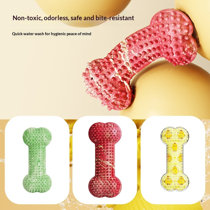 Bite-Resistant Bone Dog Chew Toys