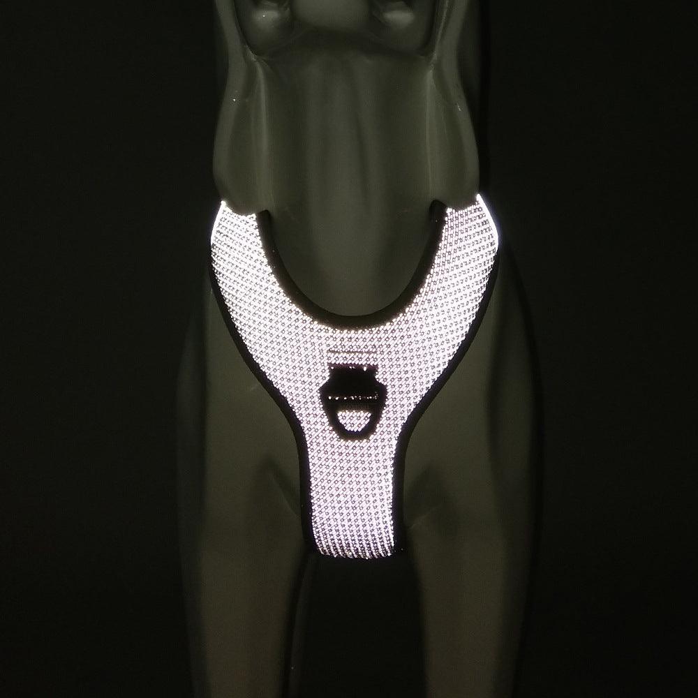 Reflective Nylon Pet Chest Strap