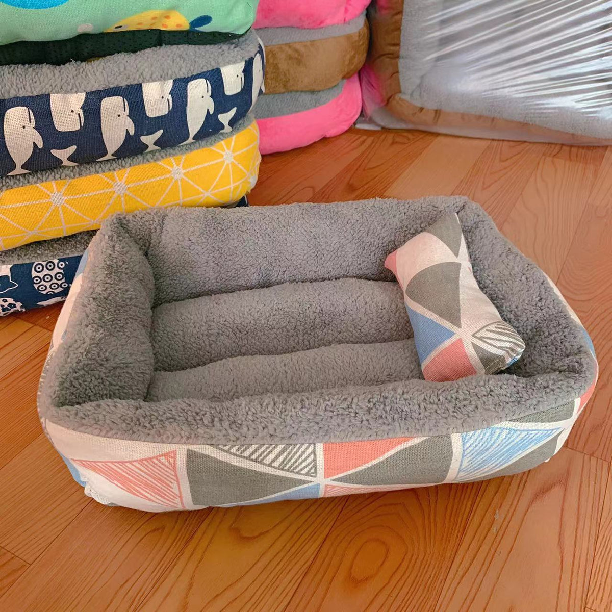 Linen Pet Bed Moisture-Proof