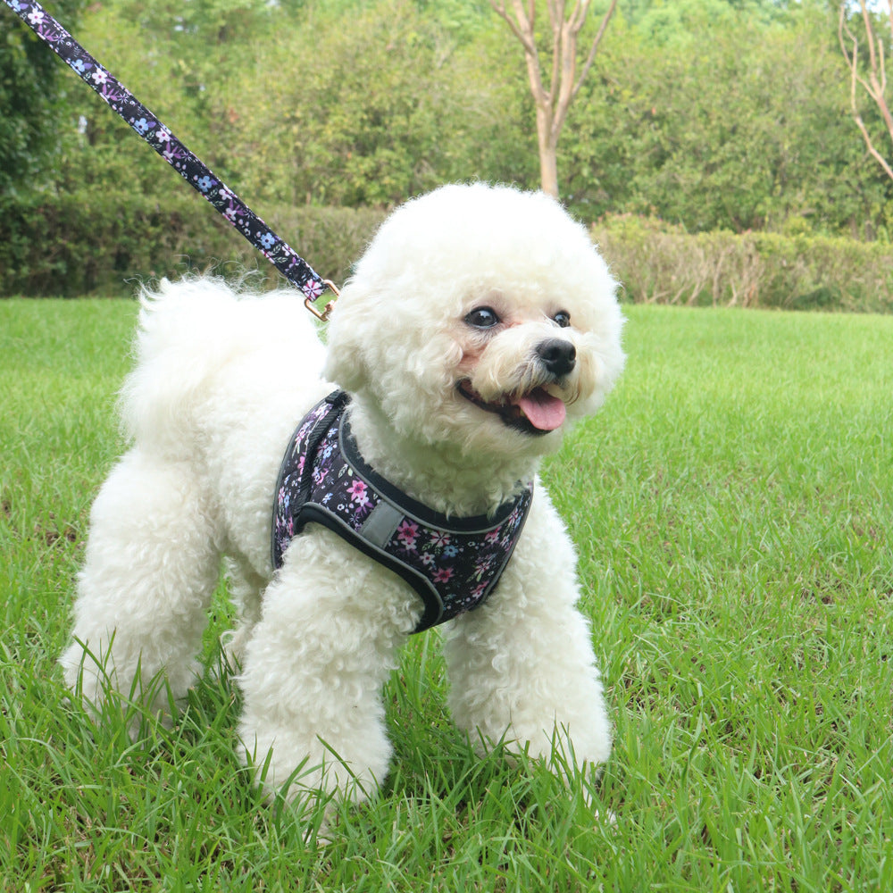 Pet Harness Leashvest-Style For Outdoor Use