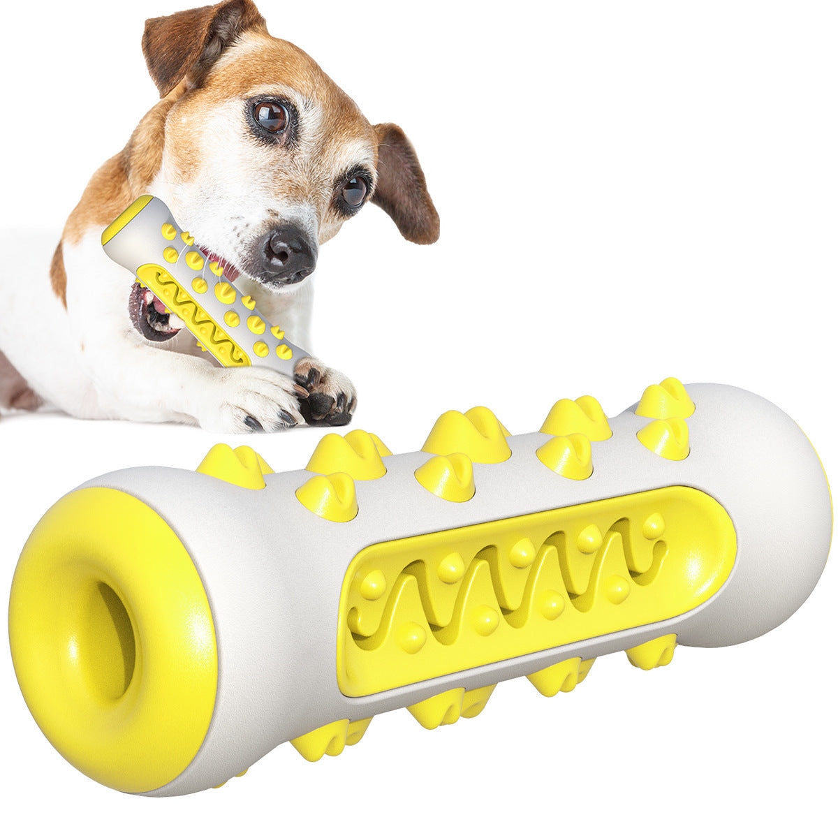 Natural Rubber Dog Toothbrush Chew Toy