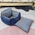 Simple-Style Dog Car Bed Seat
