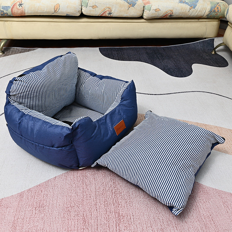 Simple-Style Dog Car Bed Seat