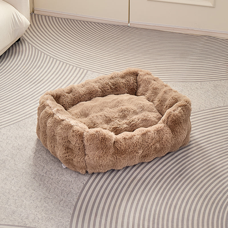 Bubble Plush Square Bed