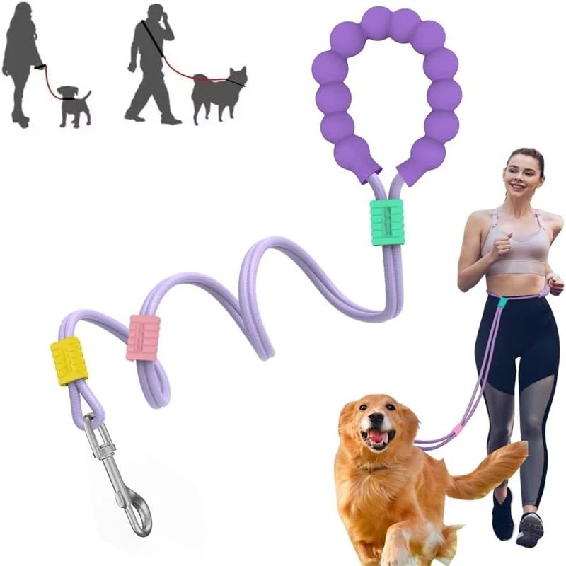 Anti-Slip Nylon Dog Leash with Foam Handle