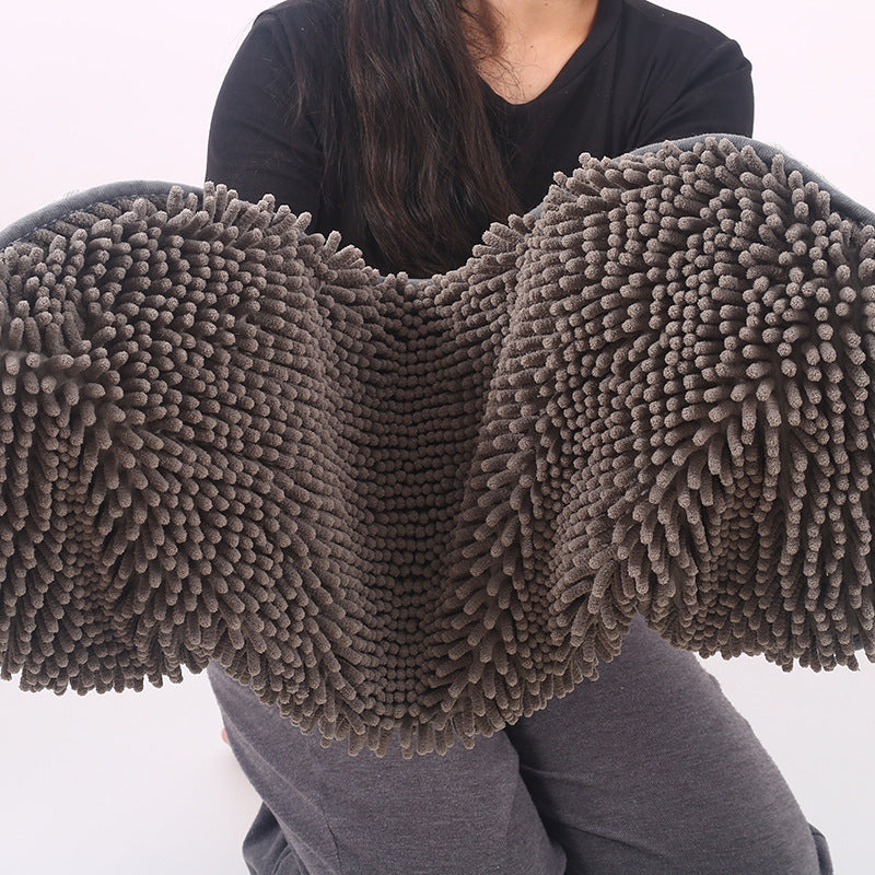 Chenille Dog Bath Towel