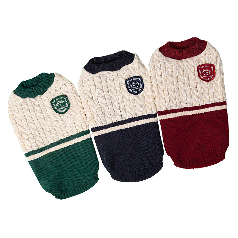 Academy Style Thickened Warm Stretch Dog Sweater