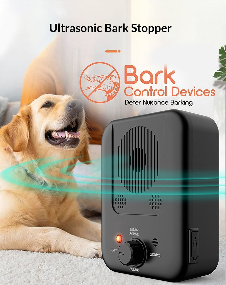 Smart Ultrasonic Anti-Bark Training and Repellent Device
