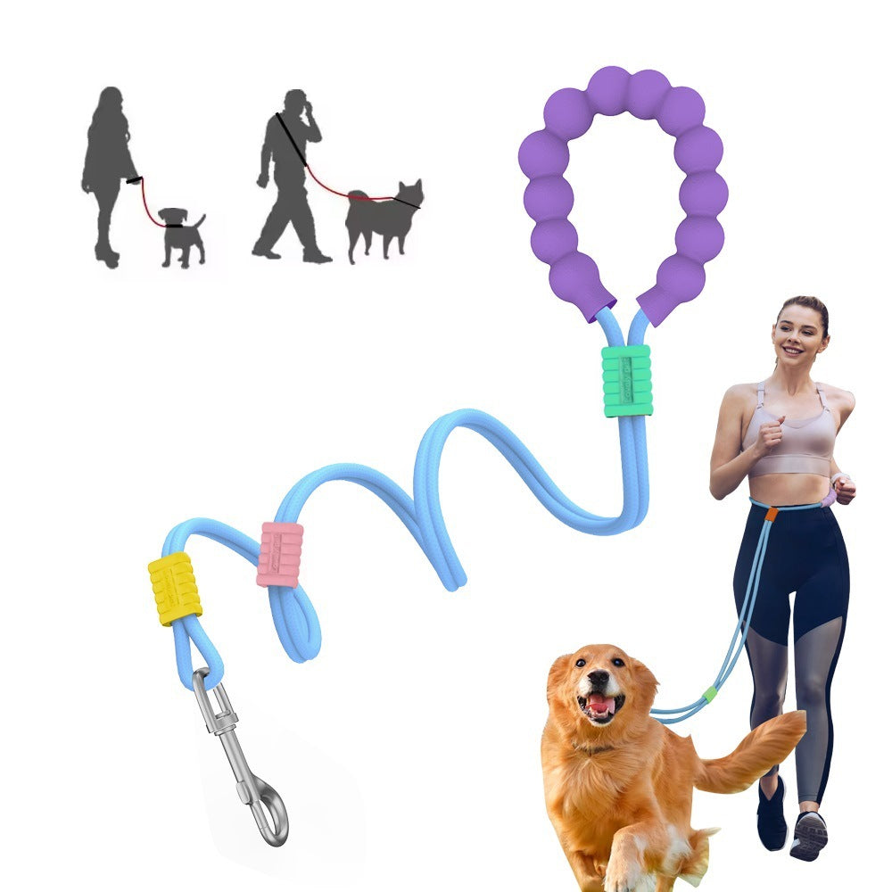 Anti-Slip Nylon Dog Leash with Foam Handle