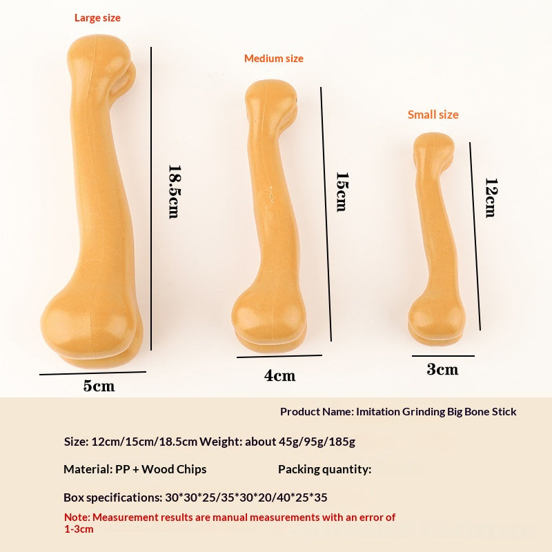 Dog Chew Toy Bone Stick Durable And Bite-Resistant