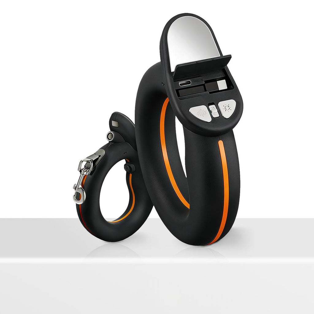 Leash With Dog Repeller And Power Bank