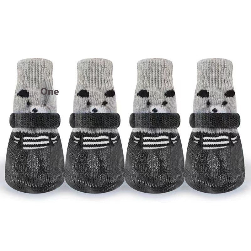 Water and Dirt Resistant Dog Ankle Socks