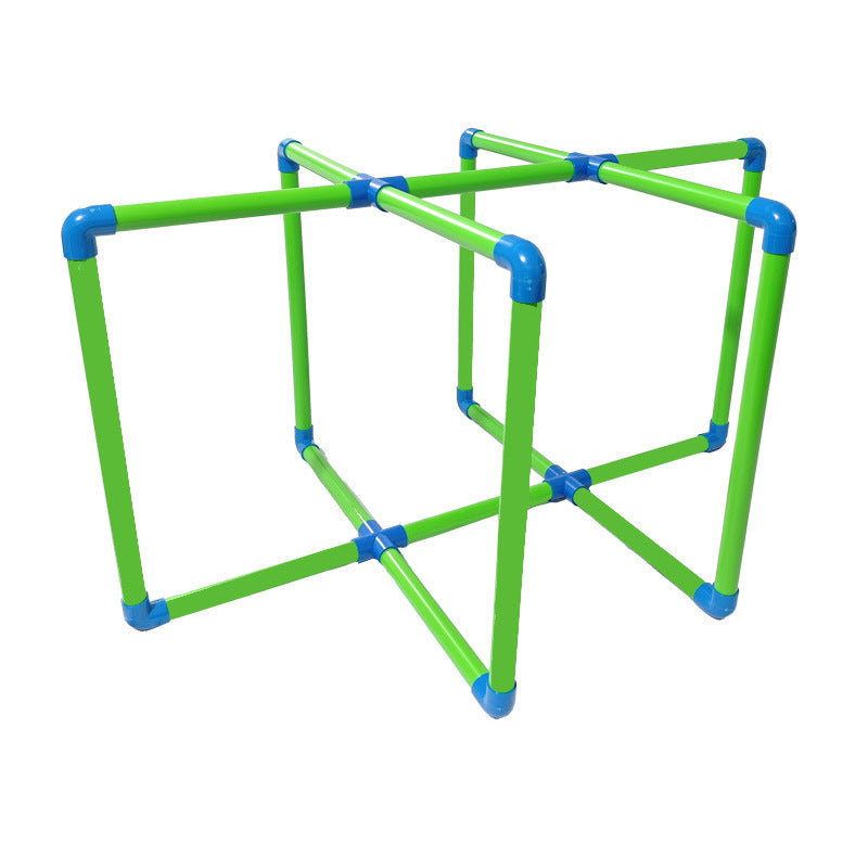Pvc Pipe Pet Dog Toy Gympvc Pipe Assembly Frame With Optional Add-On