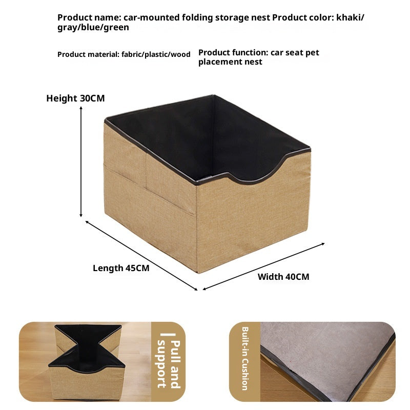 Four-Season Universal Portable Long-Distance Pet Car Nest