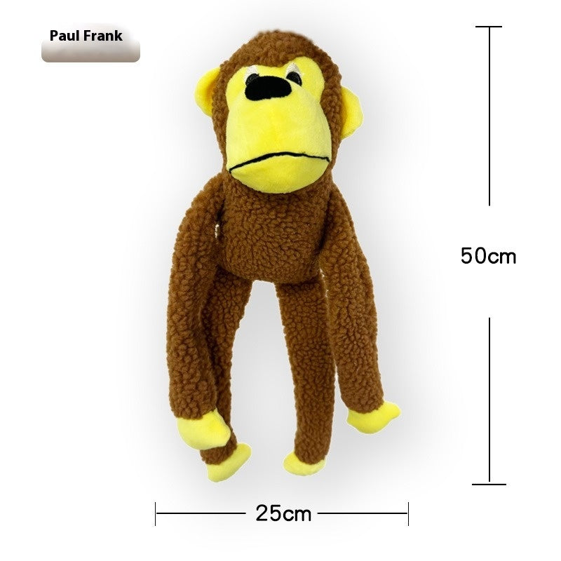 Dog Plush Bite-Resistant Vocalization Molar Relief Toy