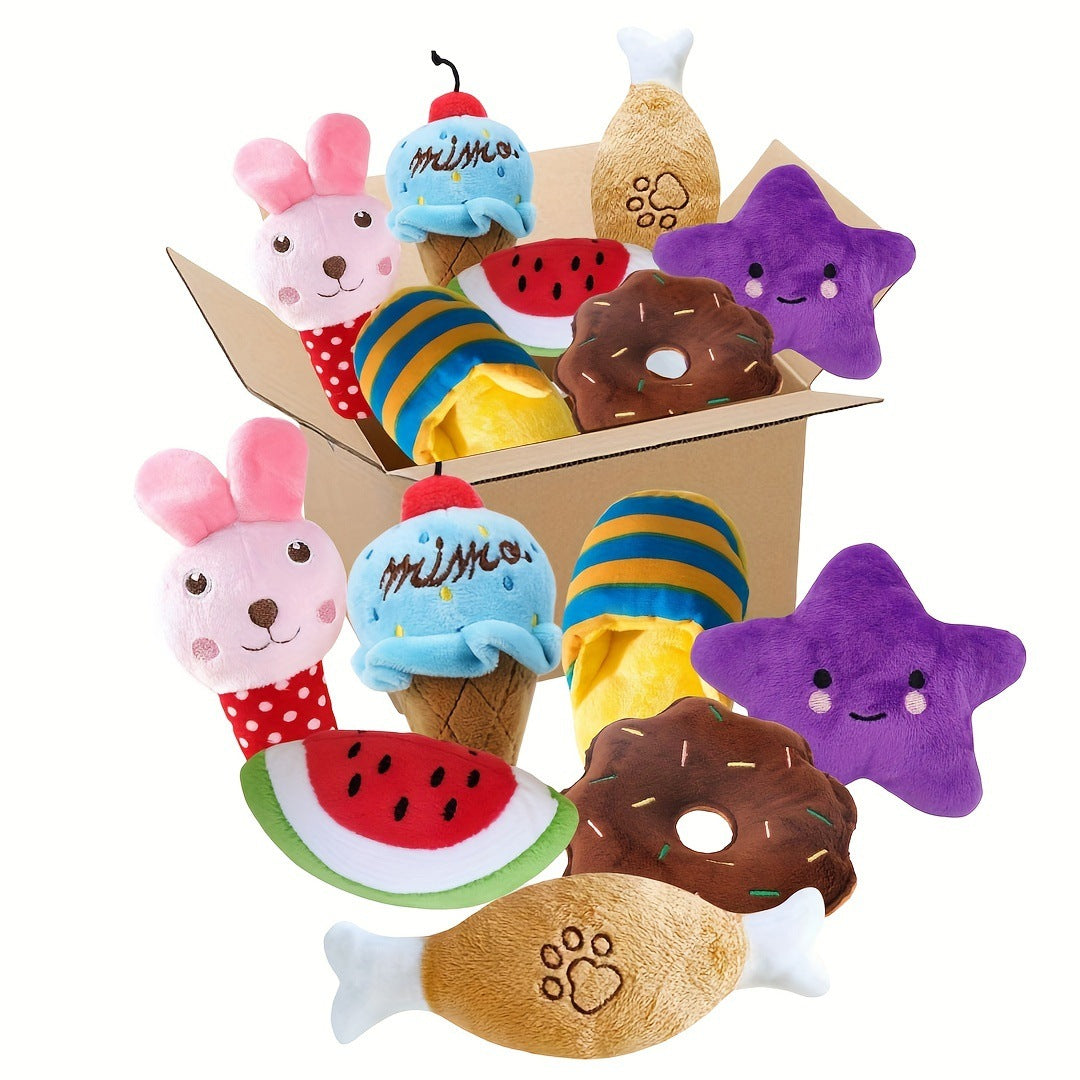 7-Piece Puppy Sound-Playing Toy Set